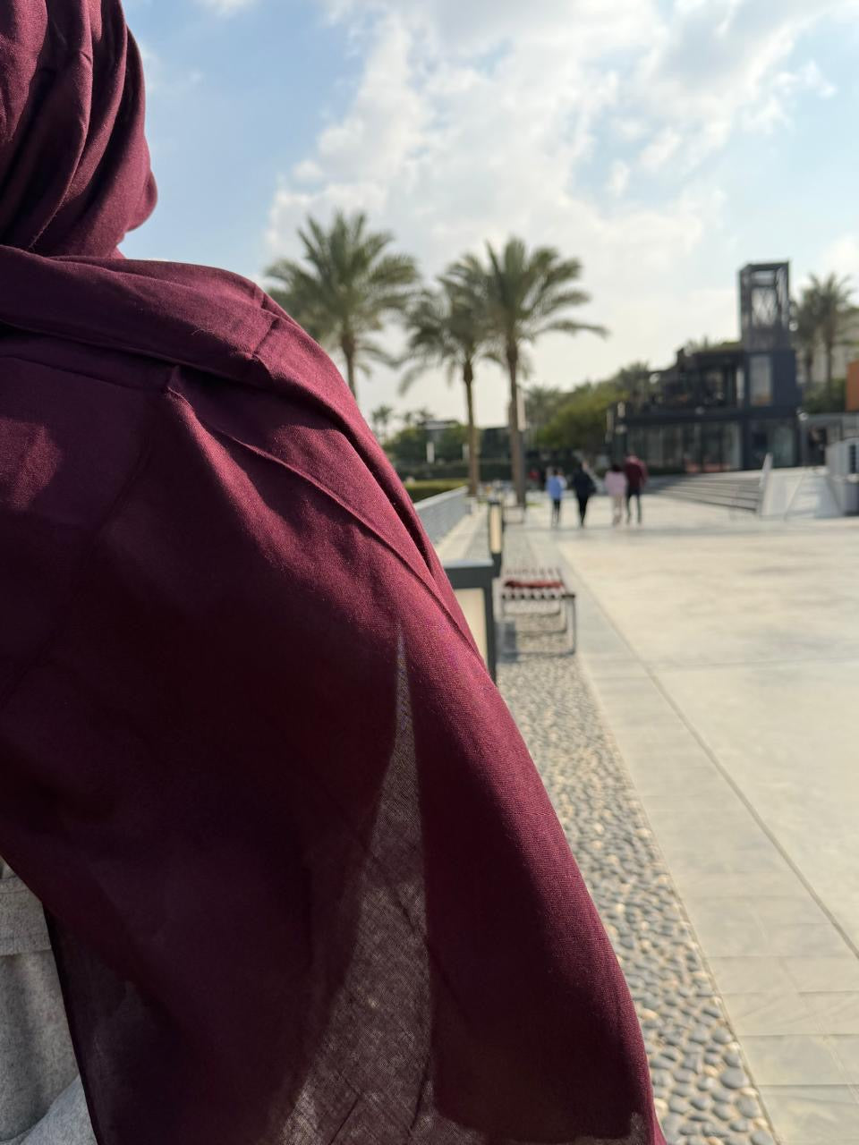 Burgundy Solid Modal