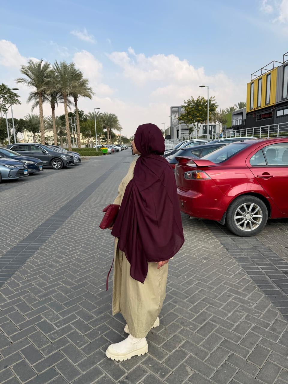 Burgundy Solid Modal